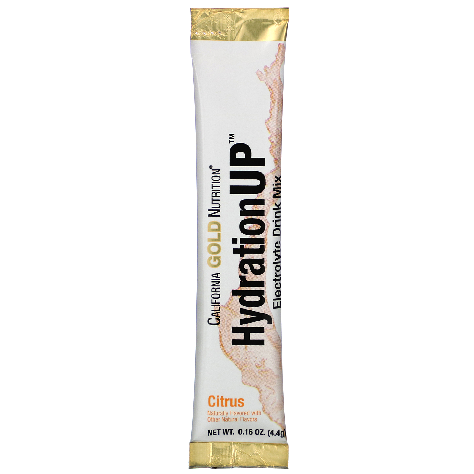 Comprar California Gold Nutrition, HydrationUP, Bebida Mix com Eletrólitos, Cítrico, 20 Envelopes, 4,4 g (0,16 oz) Cada - Imagem 3