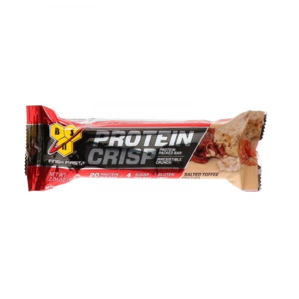 Comprar BSN, Protein Crisp, Barra Repleta de Proteínas, Pretzel de Caramelo Salgado, 12 Barras, 57 g (2,01 oz) - Imagem 4