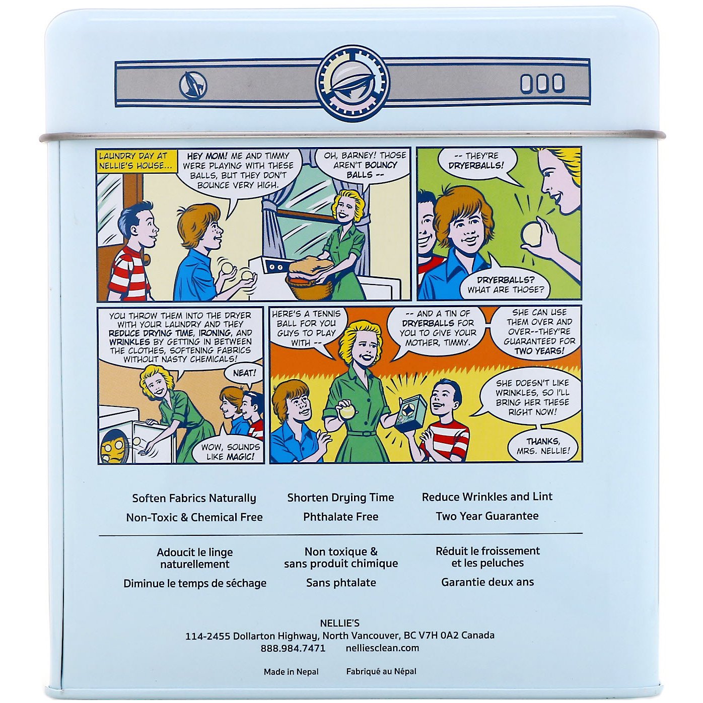 Comprar Nellie's, Bolas de Secagem Lamby, 4 Unidades - Imagem 3