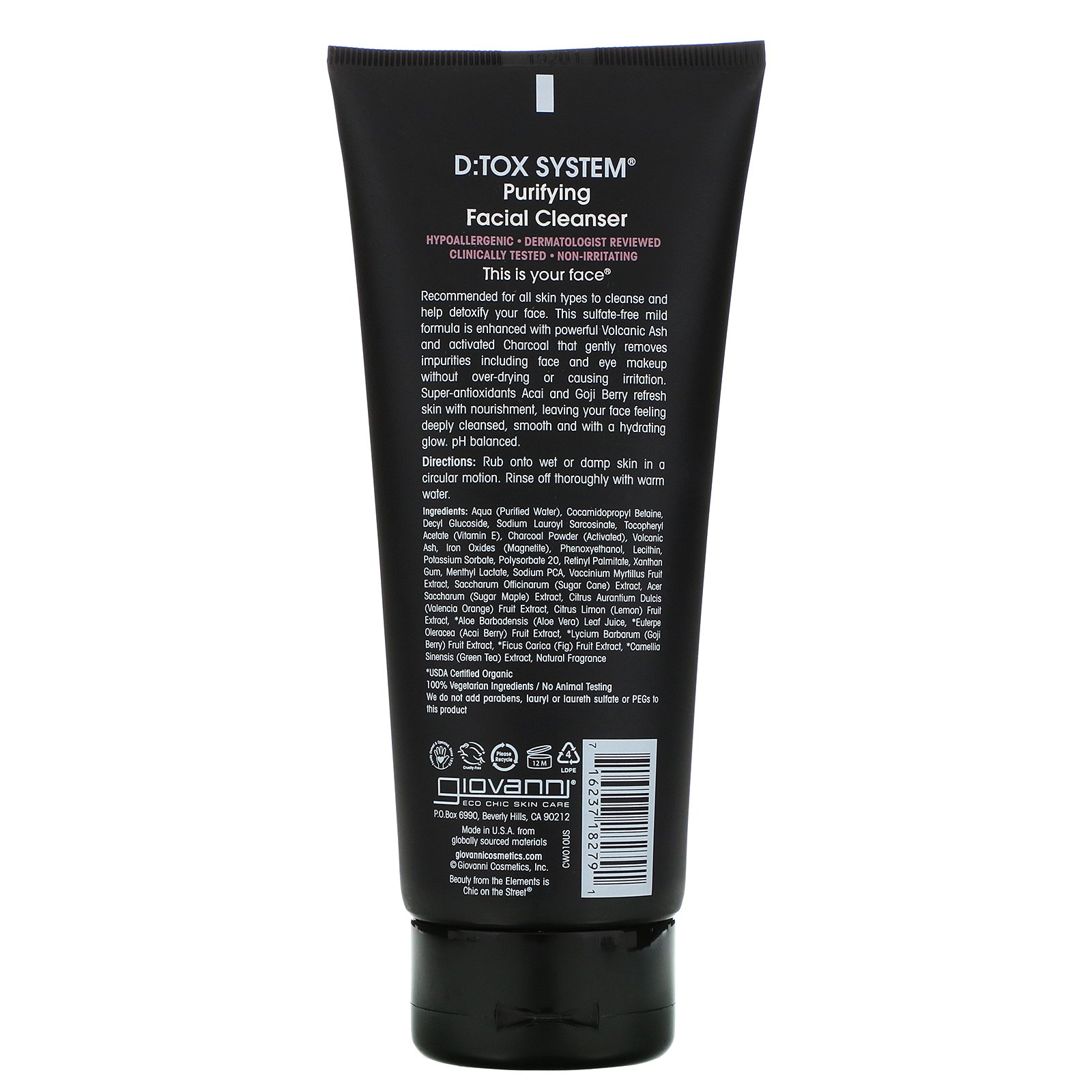 Comprar Giovanni, D:Tox System, Limpeza Facial Purificador, 207 ml - Imagem 2