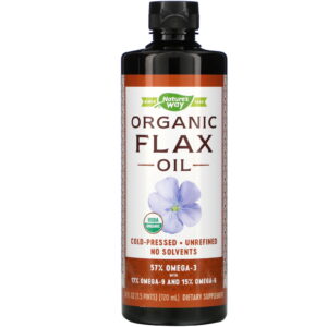 Comprar Nature's Way, Organic Flax Oil, 24 fl oz (720 ml)