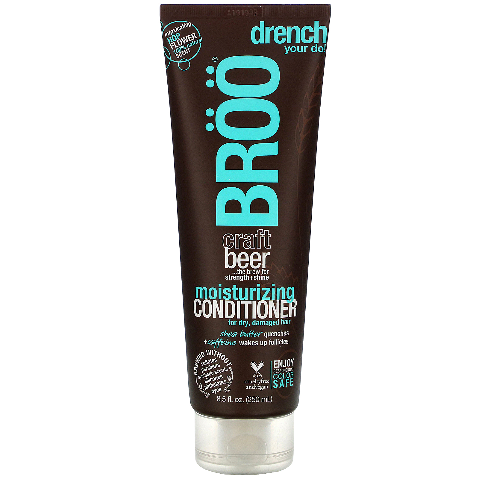 Comprar BRöö, Moisturizing Conditioner, for Dry, Damaged Hair, Hop Flower, 8.5 fl oz (250 ml)