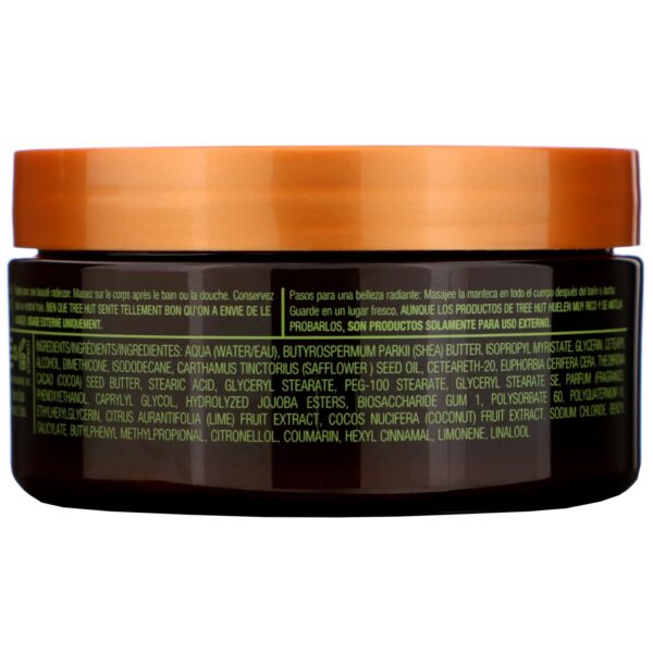 Comprar Tree Hut, Manteiga de Karité Hidratante Corporal Intensa 24h, Lima e Coco, 7 oz (198 g) - Imagem 4