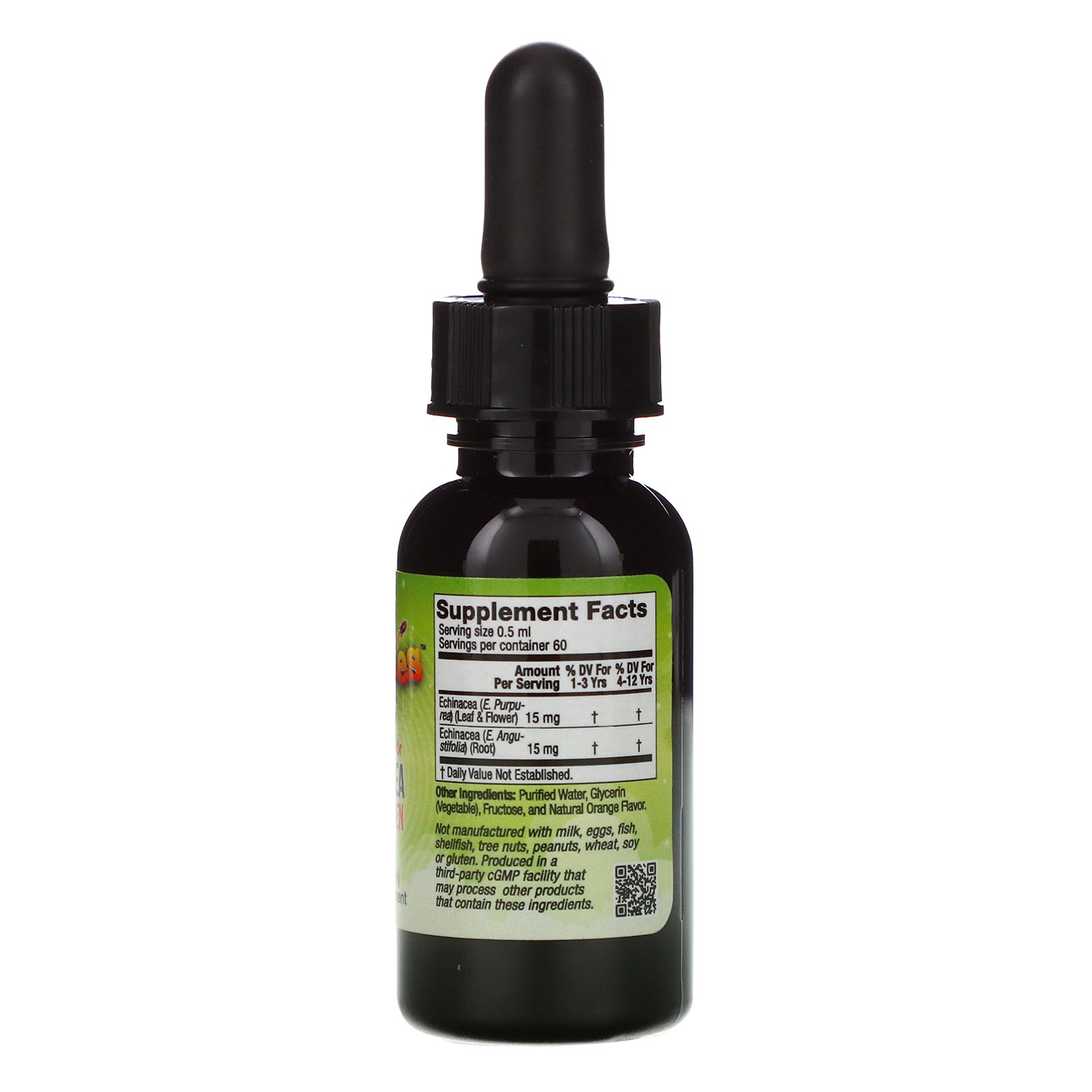 Comprar Vitables, Mistura Líquida de Equinácea Para Crianças, Sem Álcool, Sabor de Laranja, 29,6 ml (1 fl oz) - Imagem 2
