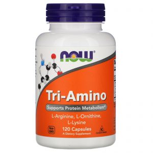 Comprar Now Foods, Tri-amino, 120 Cápsulas