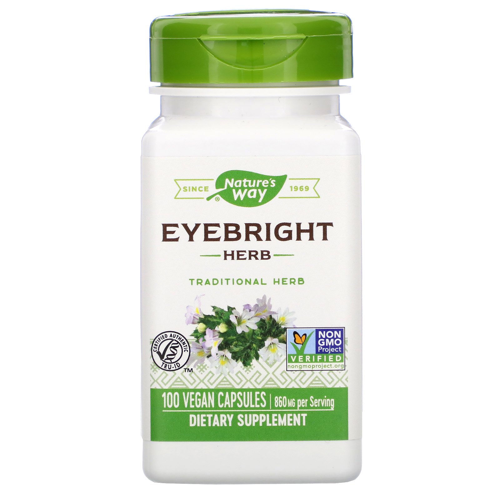 Comprar Nature's Way, Eyebright Herb, 860 mg, 100 Vegan Capsules