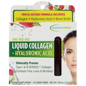 Comprar appliednutrition, Liquid Collagen + Hyaluronic Acid, 10 Liquid-Tubes, 10 ml Each