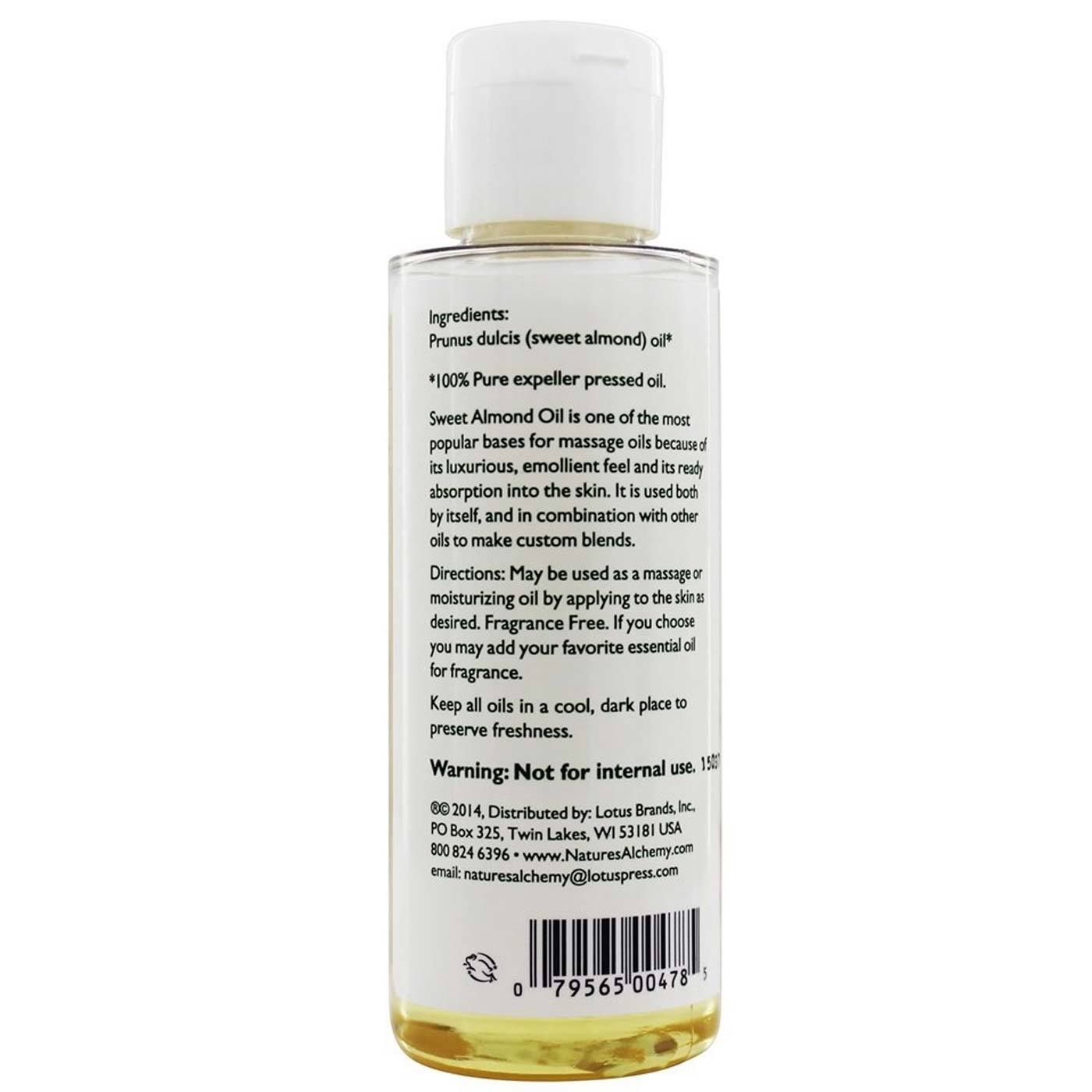 Comprar Nature's Alchemy, Óleo de Amêndoa Doce - 118 ml (4 fl oz) - Imagem 2