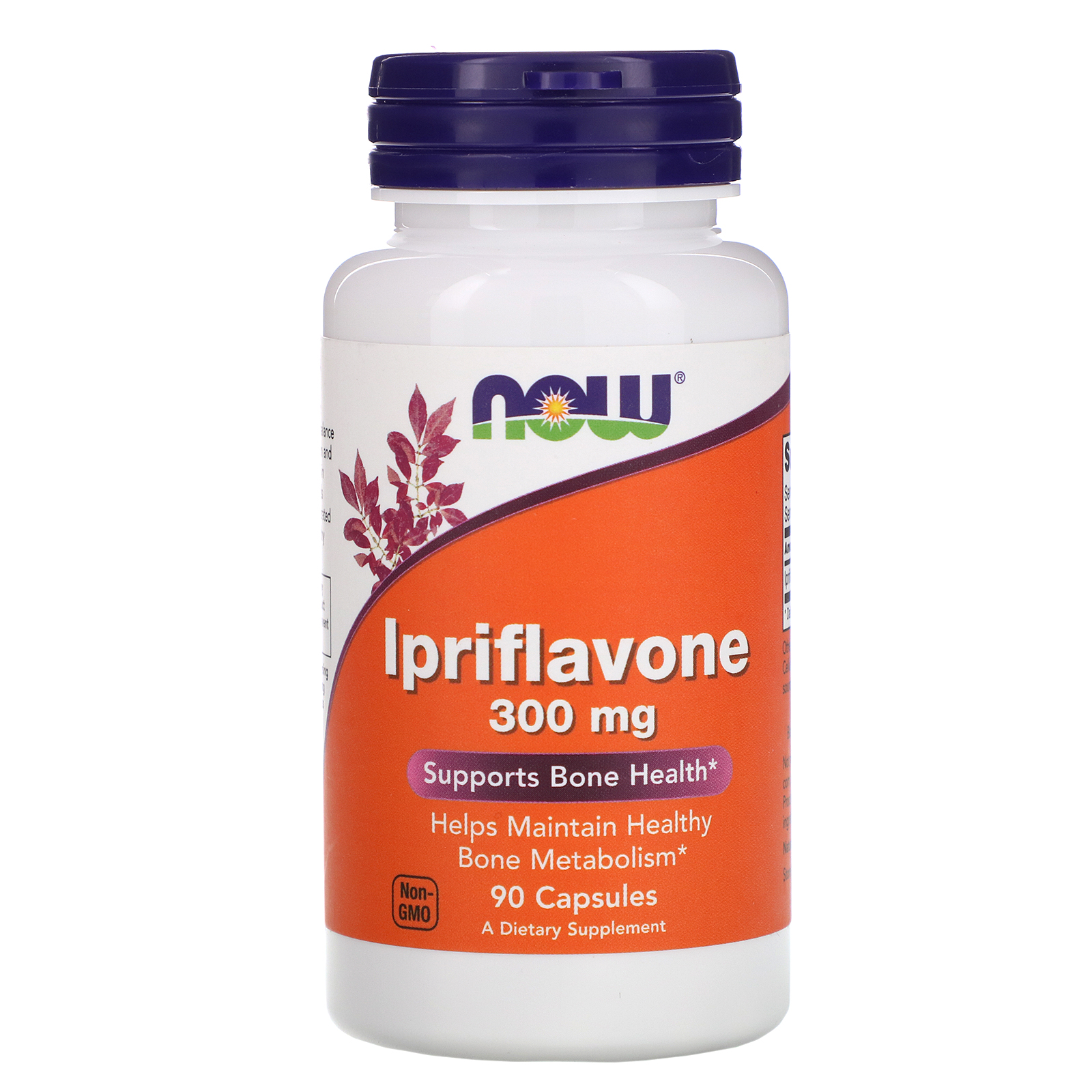 Comprar Now Foods, Ipriflavona, 300 mg, 90 Cápsulas