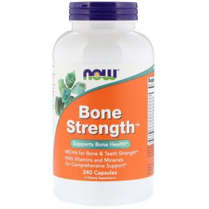 Comprar Now Foods, Bone Strength, 240 Cápsulas