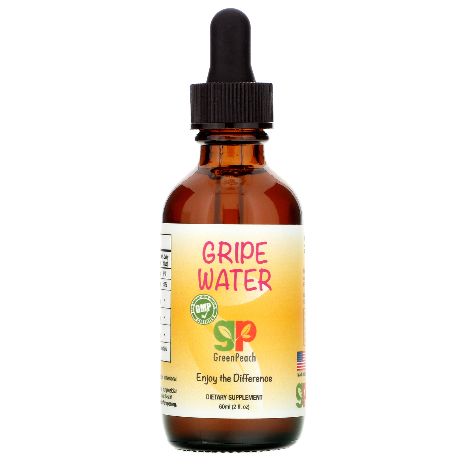 Comprar GreenPeach, Organic Gripe Water, 2 fl oz (60 ml) - Imagem 3