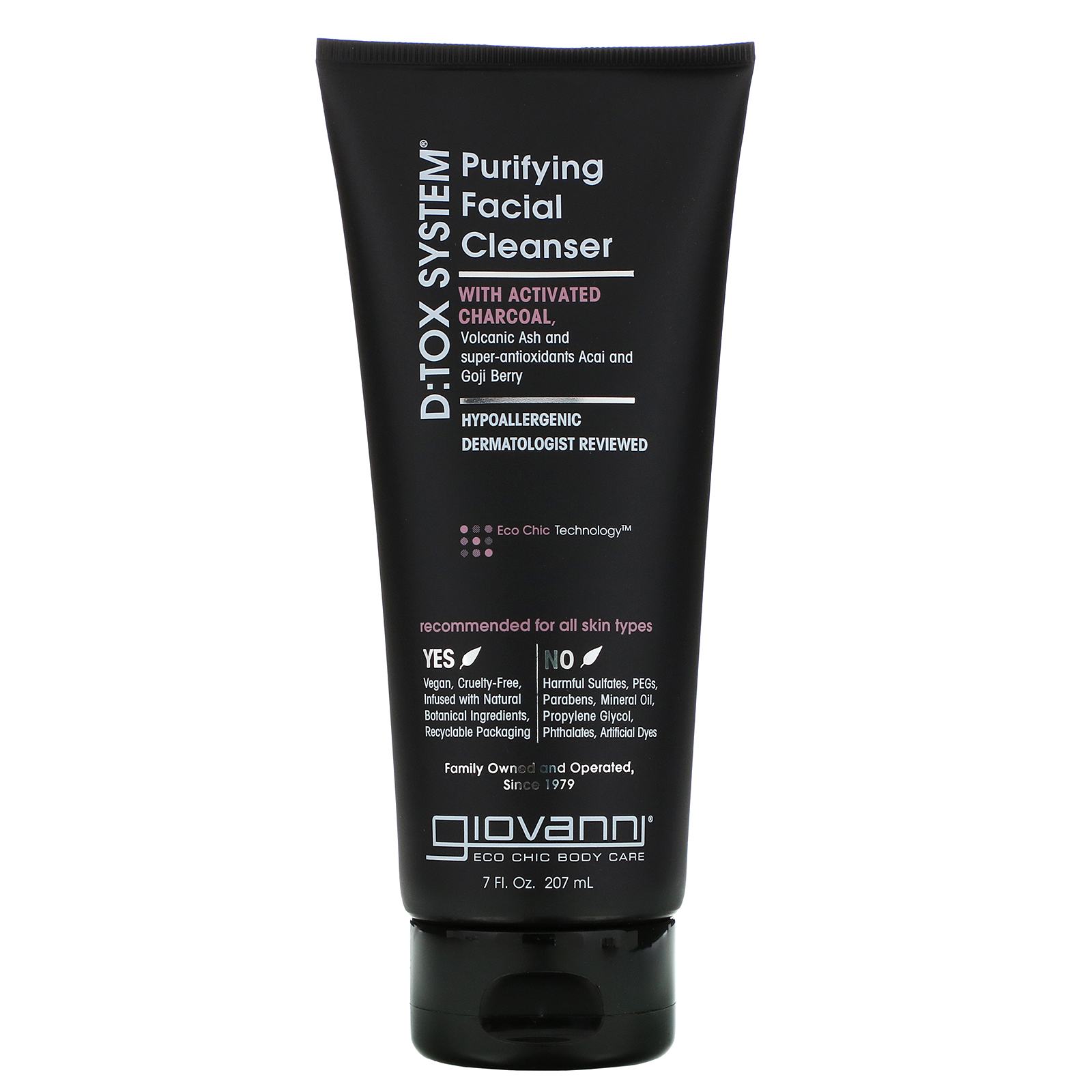 Comprar Giovanni, D:Tox System, Limpeza Facial Purificador, 207 ml