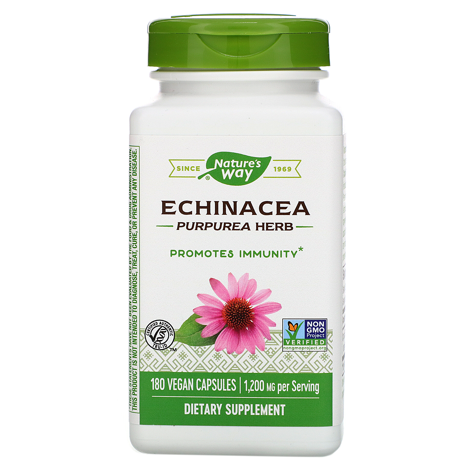 Comprar Nature's Way, Echinacea Purpurea Herb, 1,200 mg, 180 Vegan Capsules
