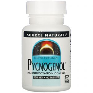 Comprar Source Naturals, Pycnogenol, 100 mg, 60 tabletes