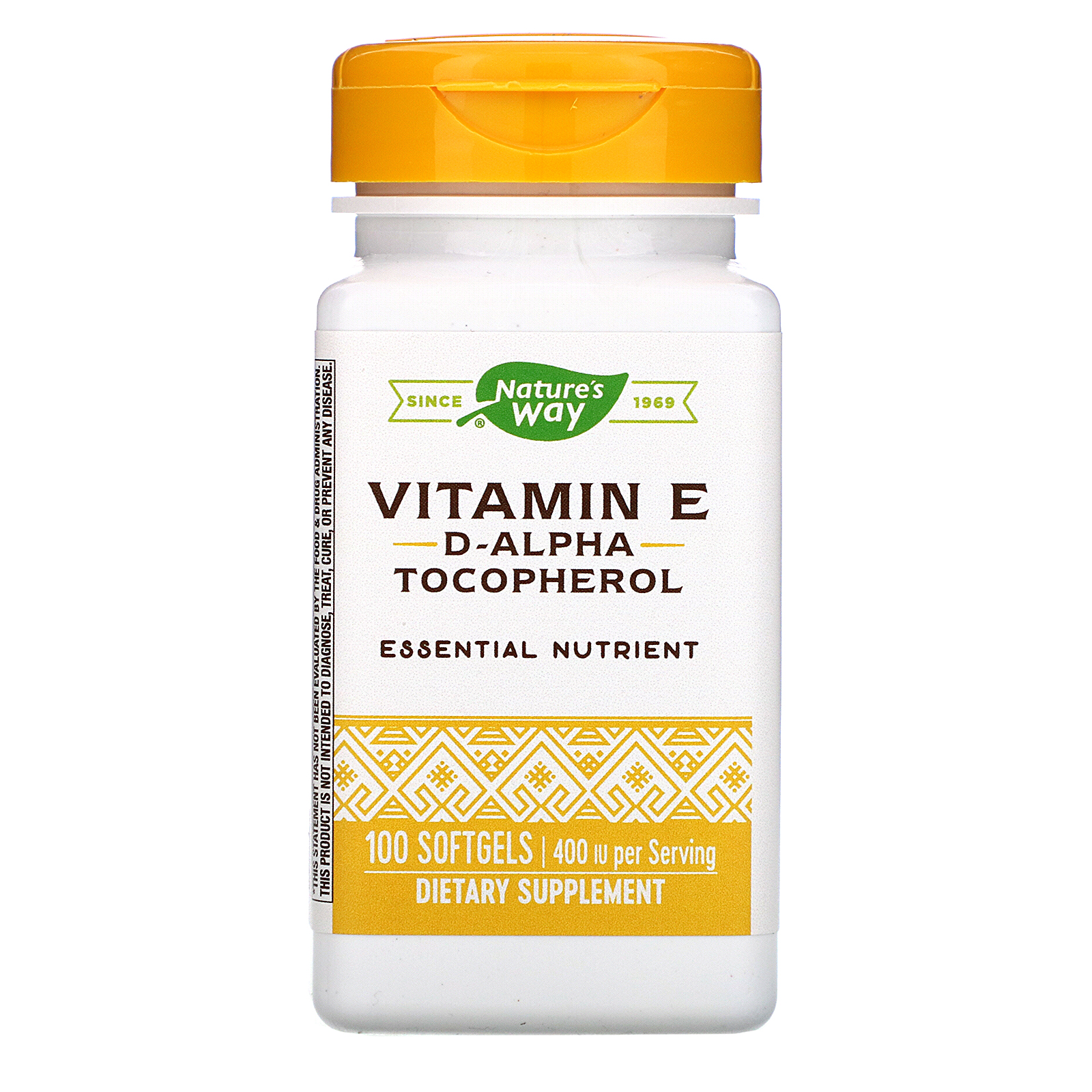 Comprar Nature's Way, Vitamina E, 400 UI, 100 Cápsulas de Softgel