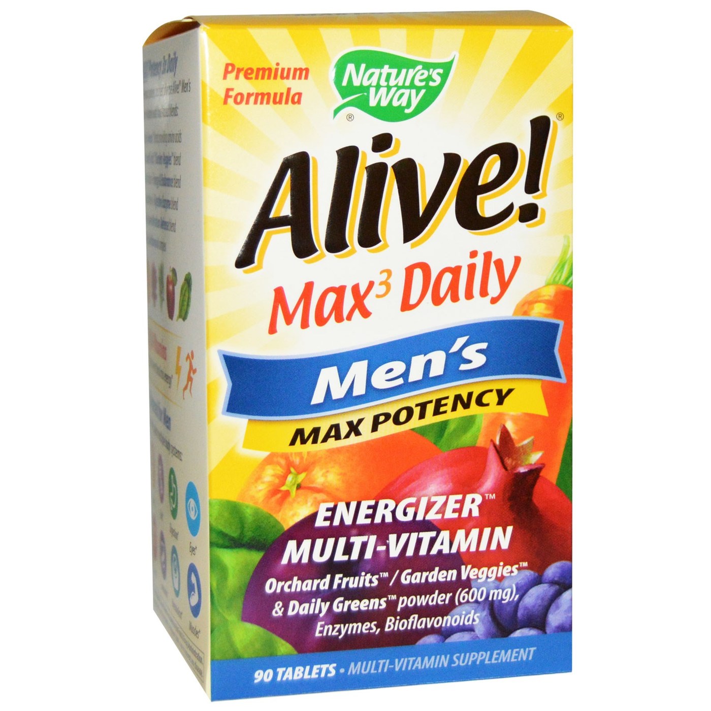 Comprar Nature's Way, Alive! Multivitamínico para Homens - 90 Tabletes