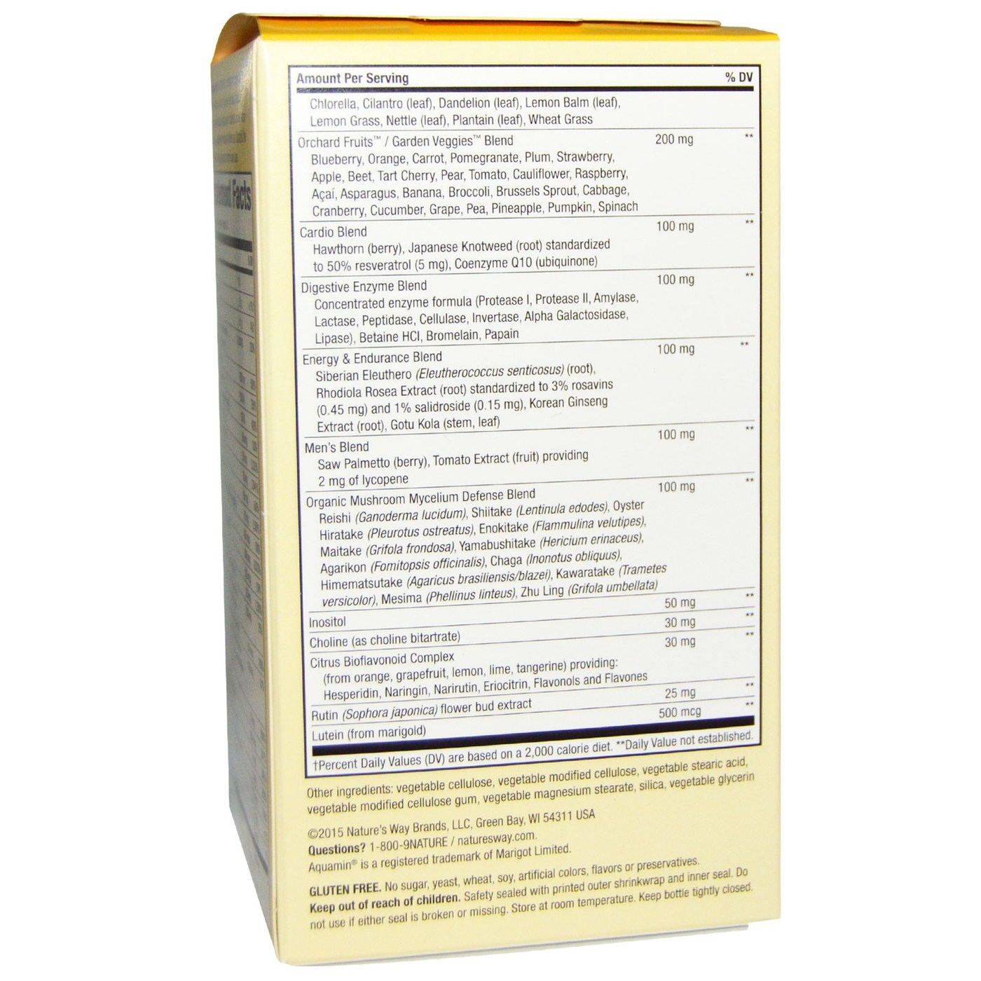 Comprar Nature's Way, Alive! Multivitamínico para Homens - 90 Tabletes - Imagem 3
