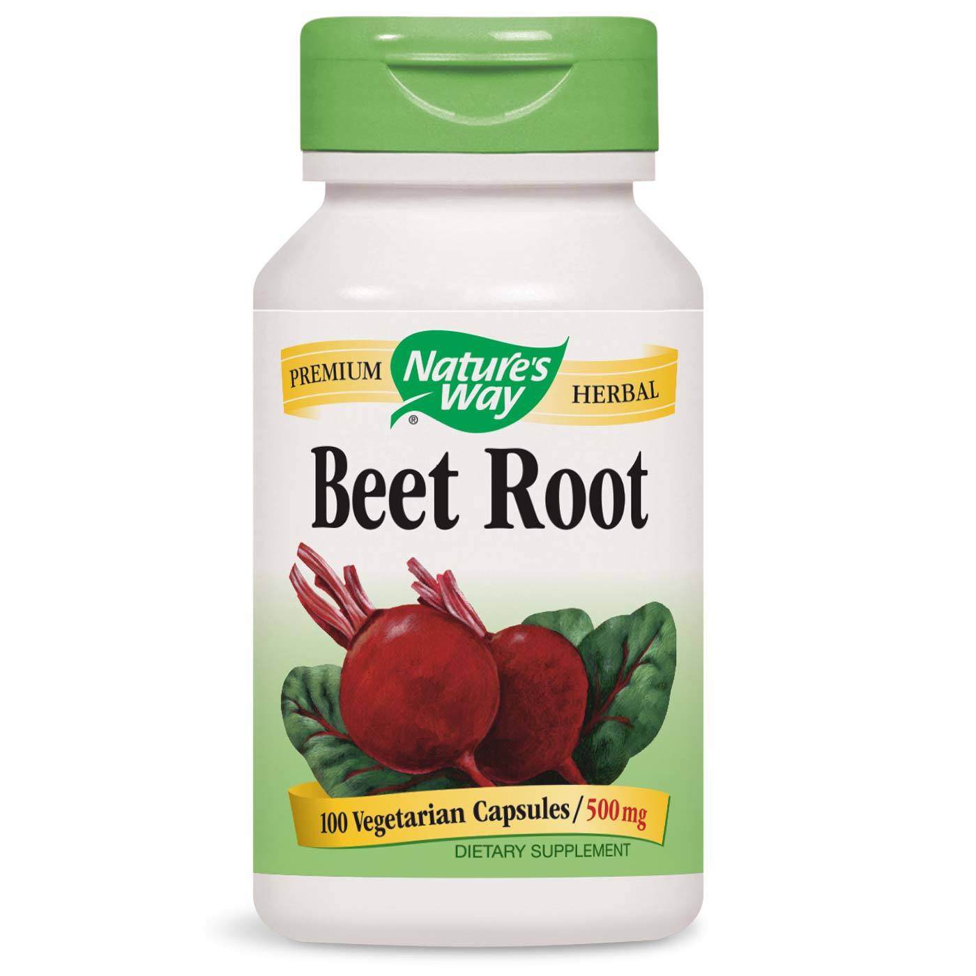 Comprar Nature's Way, Raiz de beterraba, 500mg - 100 Cápsulas