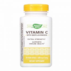 Comprar Nature's Way, Vitamina C 1000 com Bioflavonóides - 250 Cápsulas