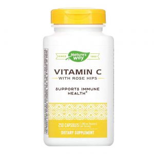 Comprar Vitamina C-1000 com Quadris de Rosa Nature's Way 250 Cápsulas