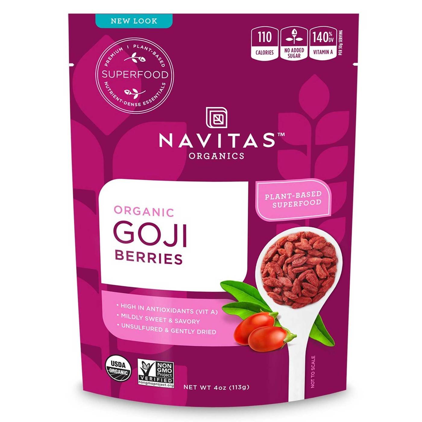 Comprar Navitas Naturals Goji selvagem trabalhada 4 OZ
