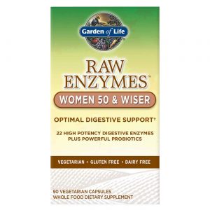 Comprar Garden of Life, Enzimas RAW para Mulheres Acima de 50 - 90 Cápsulas Vegetarianas