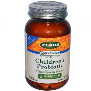 Comprar Flora, Probiótico Infantil - 60 Cápsulas Vegetarianas