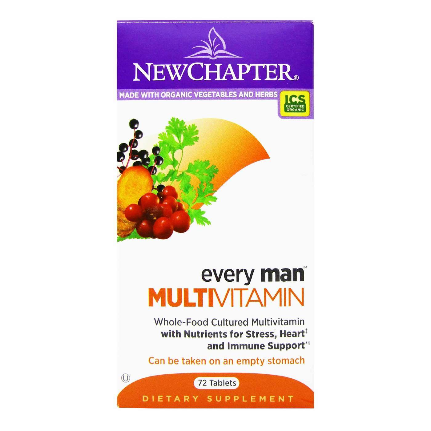Comprar New Chapter Todo homem de 72 Tabletes