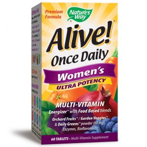Comprar Nature's Way Alive! Multivitamínico Feminino - 60 tabletes