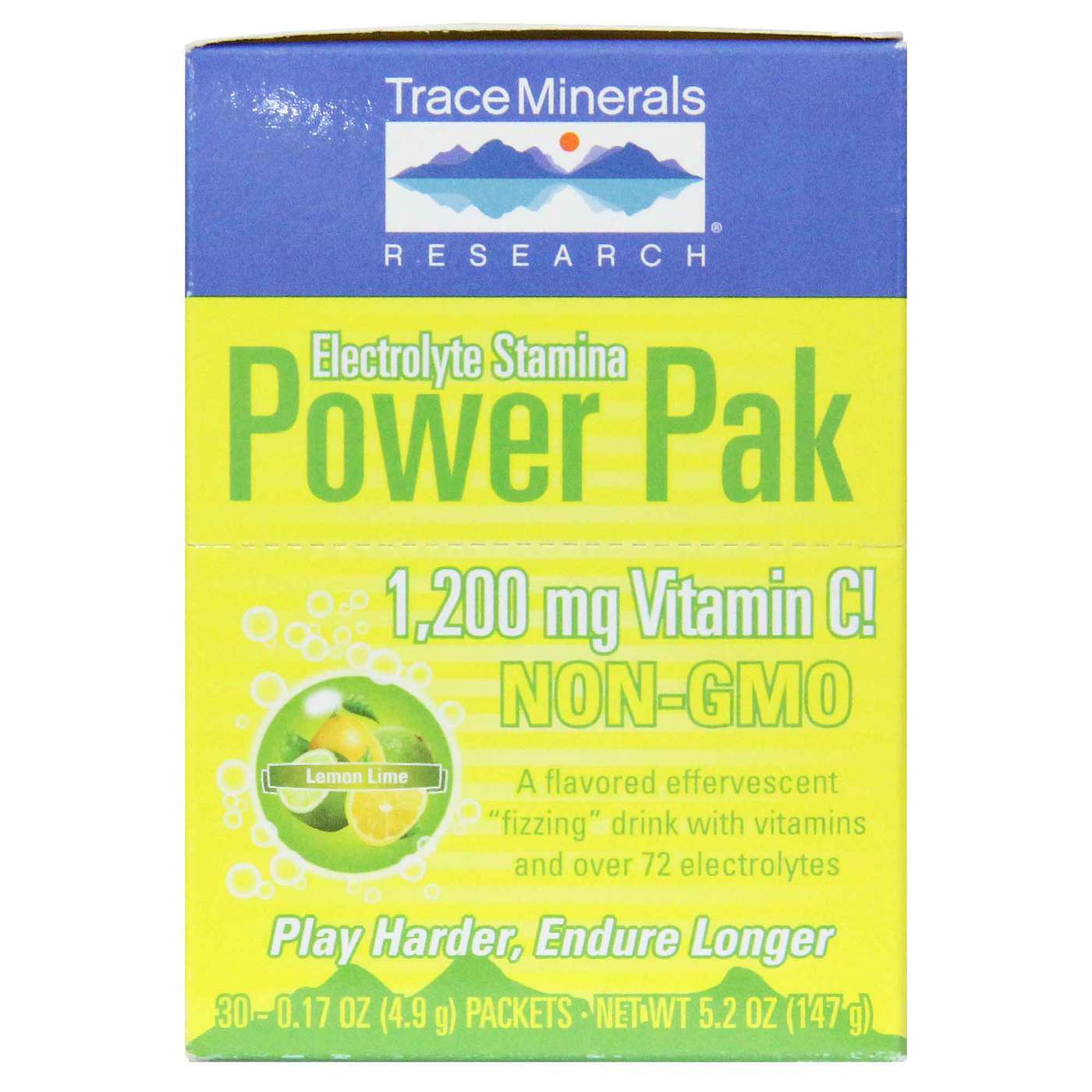 Comprar Trace Minerals Research Eletrólito Stamina Power Pak Limão Lima 32-8,9 g Pacotes - Imagem 2