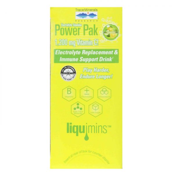Comprar Trace Minerals Research Eletrólito Stamina Power Pak Limão Lima 32-8,9 g Pacotes - Imagem 4