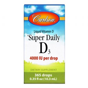 Comprar Carlson Labs, Vitamina D3 4000 IU por Gota - 365 Gotas
