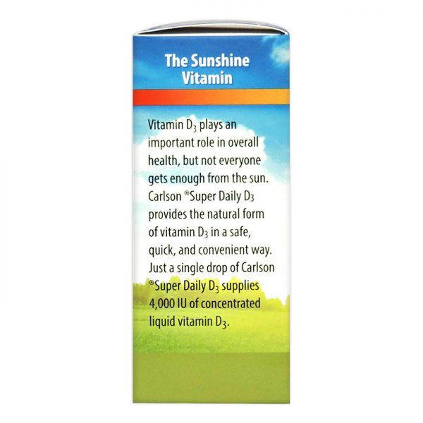 Comprar Carlson Labs, Vitamina D3 4000 IU por Gota - 365 Gotas - Imagem 5
