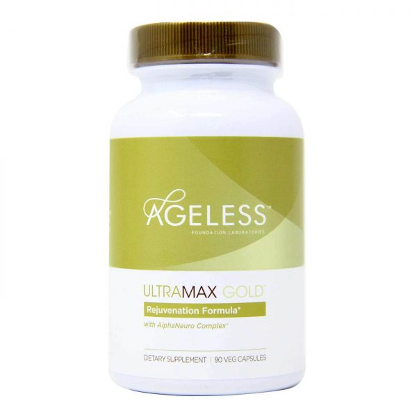 Comprar Ageless Foundation, Ultra MAX Gold com Complexo AlphaNeuro® - 90 Cápsulas - Imagem 5