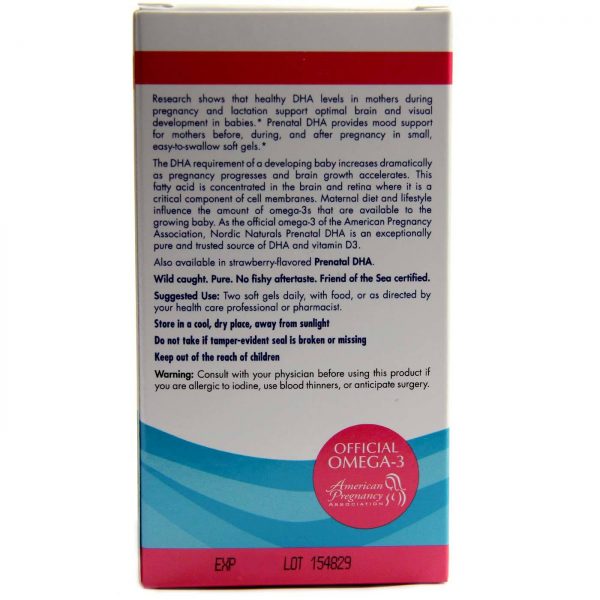 Comprar Pré-natal DHA Nordic Naturals 90 Cápsulas em Gel - Imagem 4