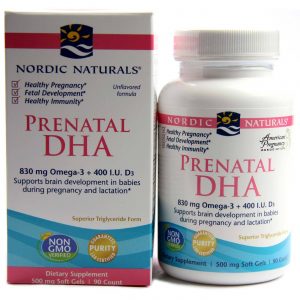 Comprar Pré-natal DHA Nordic Naturals 90 Cápsulas em Gel