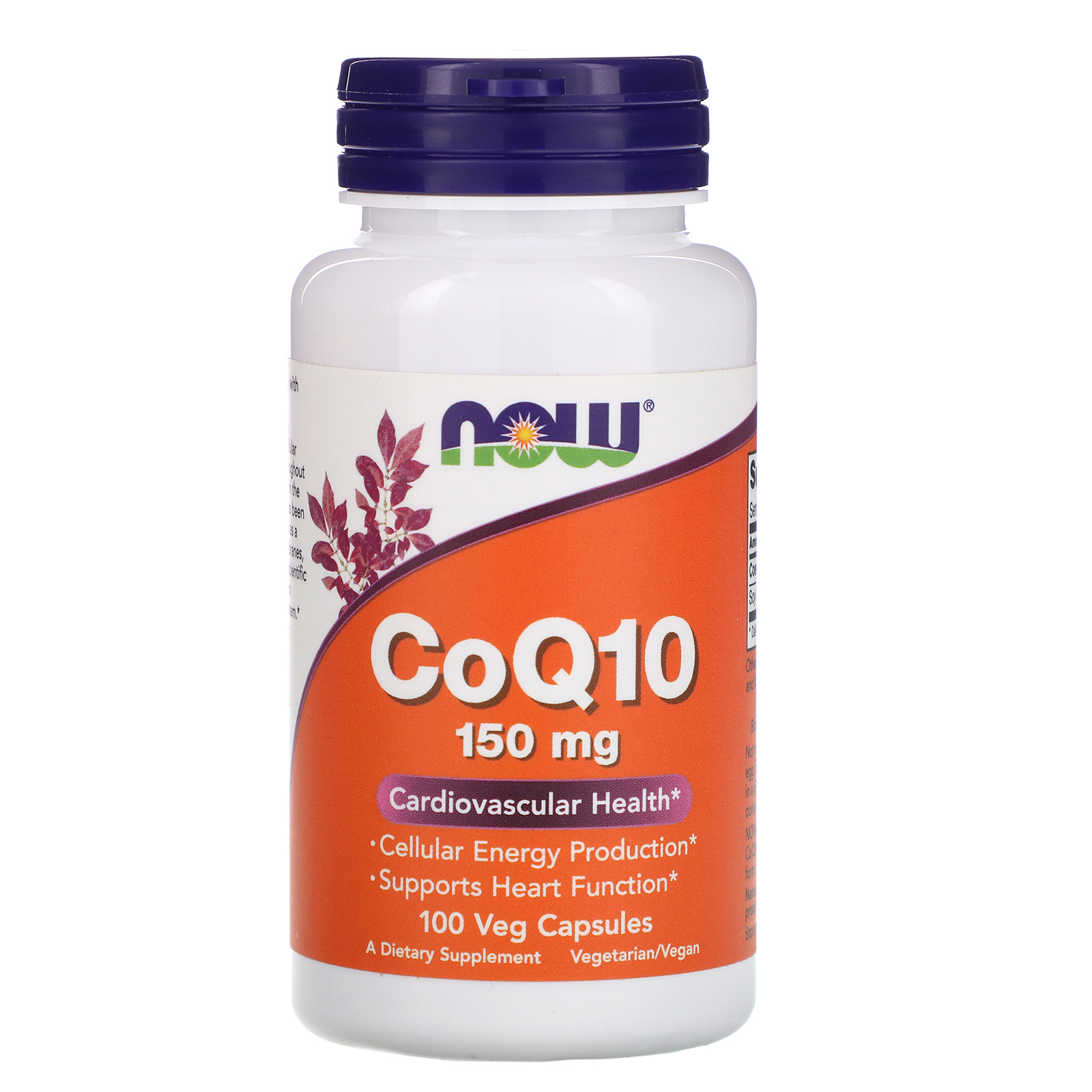 Comprar Now Foods, CoQ10, With Soy Lecithin, 150 mg, Veg Capsules