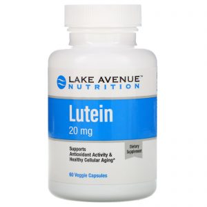 Comprar Lake Avenue Nutrition, Lutein, 20 mg, 60 Veggie Capsules
