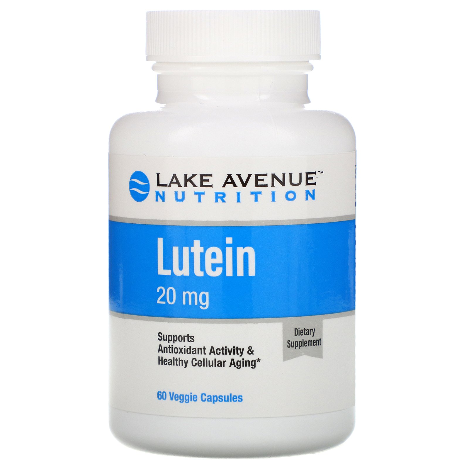 Comprar Lake Avenue Nutrition, Lutein, 20 mg, 60 Veggie Capsules