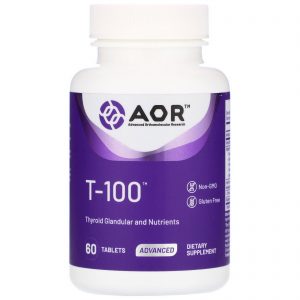 Comprar Advanced Orthomolecular Research AOR, T-100, 60 Comprimidos