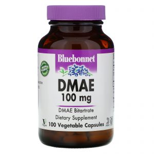 Comprar Bluebonnet Nutrition, DMAE, 100 mg, 100 Cápsulas Vegetais