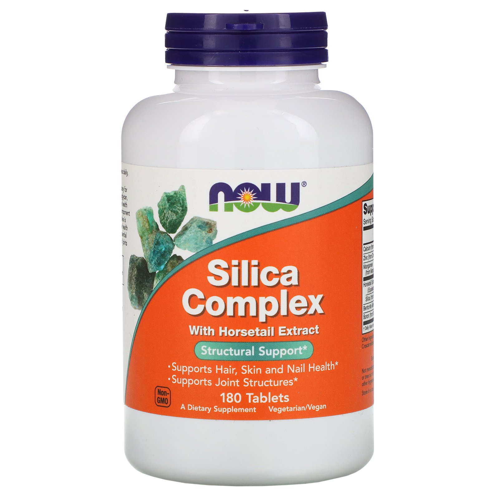 Comprar Now Foods, Complexo de Sílica, 180 Comprimidos