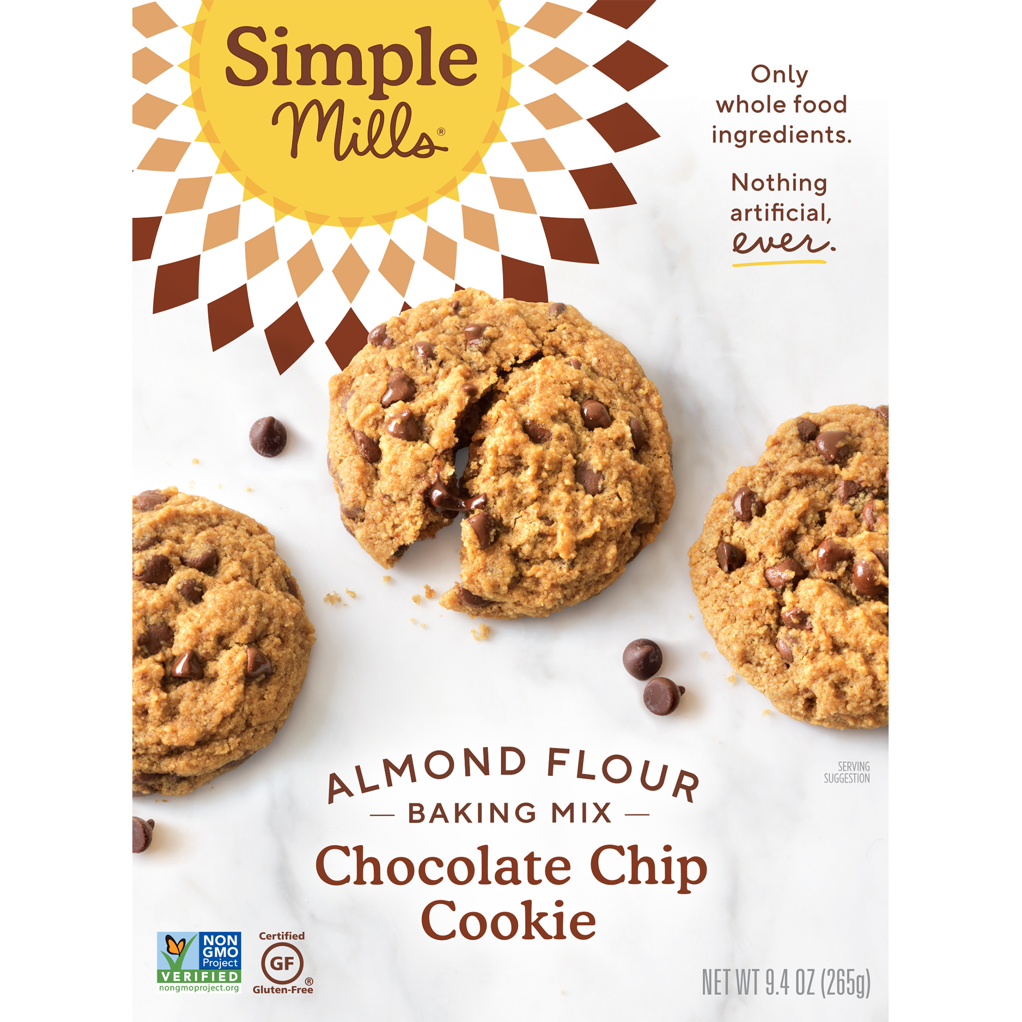 Comprar Simple Mills, Biscoitos Crocantes Naturalmente Sem Glúten, Pedaços de Chocolate, 156 g (5,5 oz)