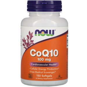 Comprar Now Foods, CoQ10, 100 mg, 150 Softgels