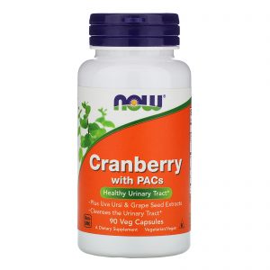 Comprar Now Foods, Cranberry com PACs, 90 Cápsulas Vegetais