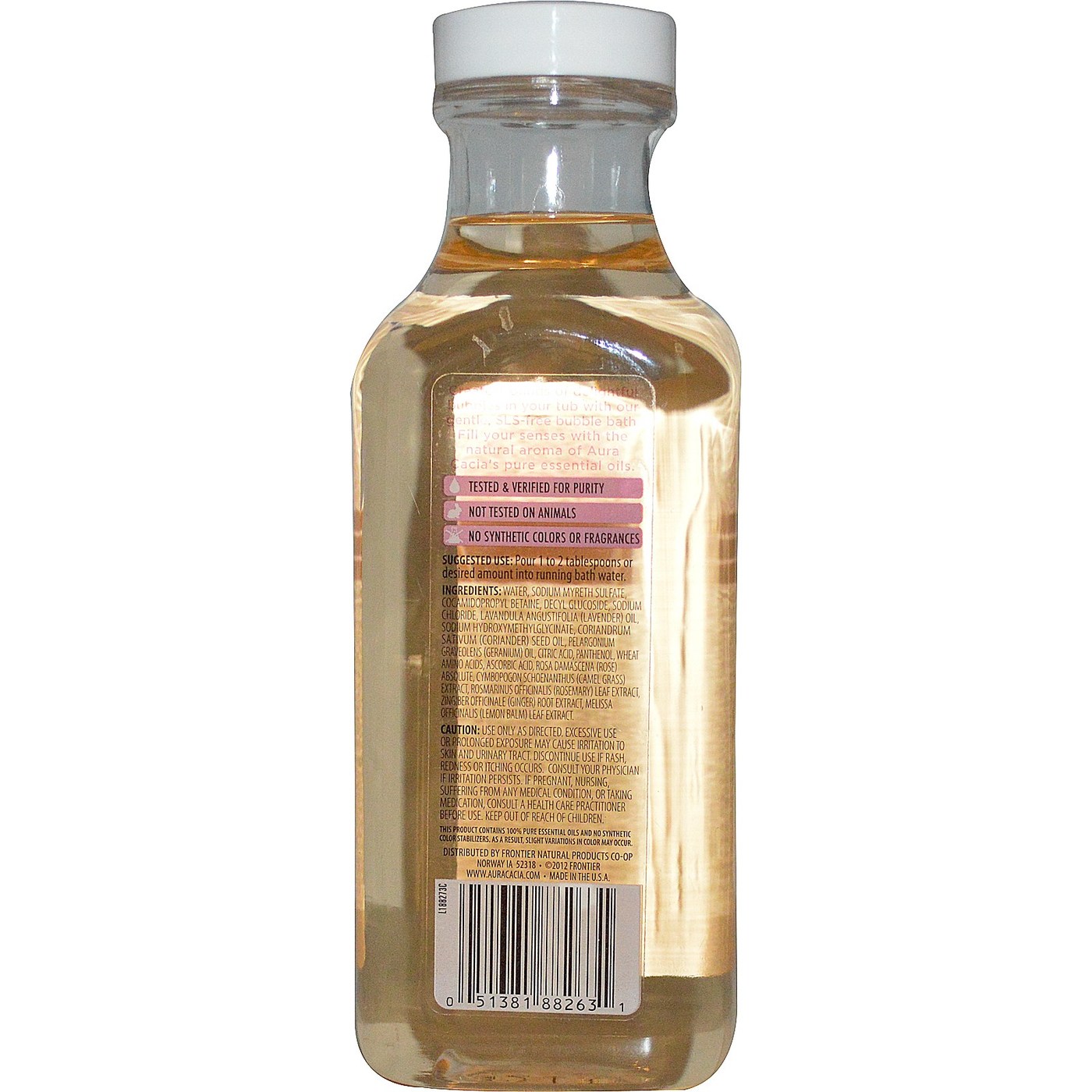 Comprar Aura Cacia Bubble Bath Coração Canção 13 onças - Imagem 2
