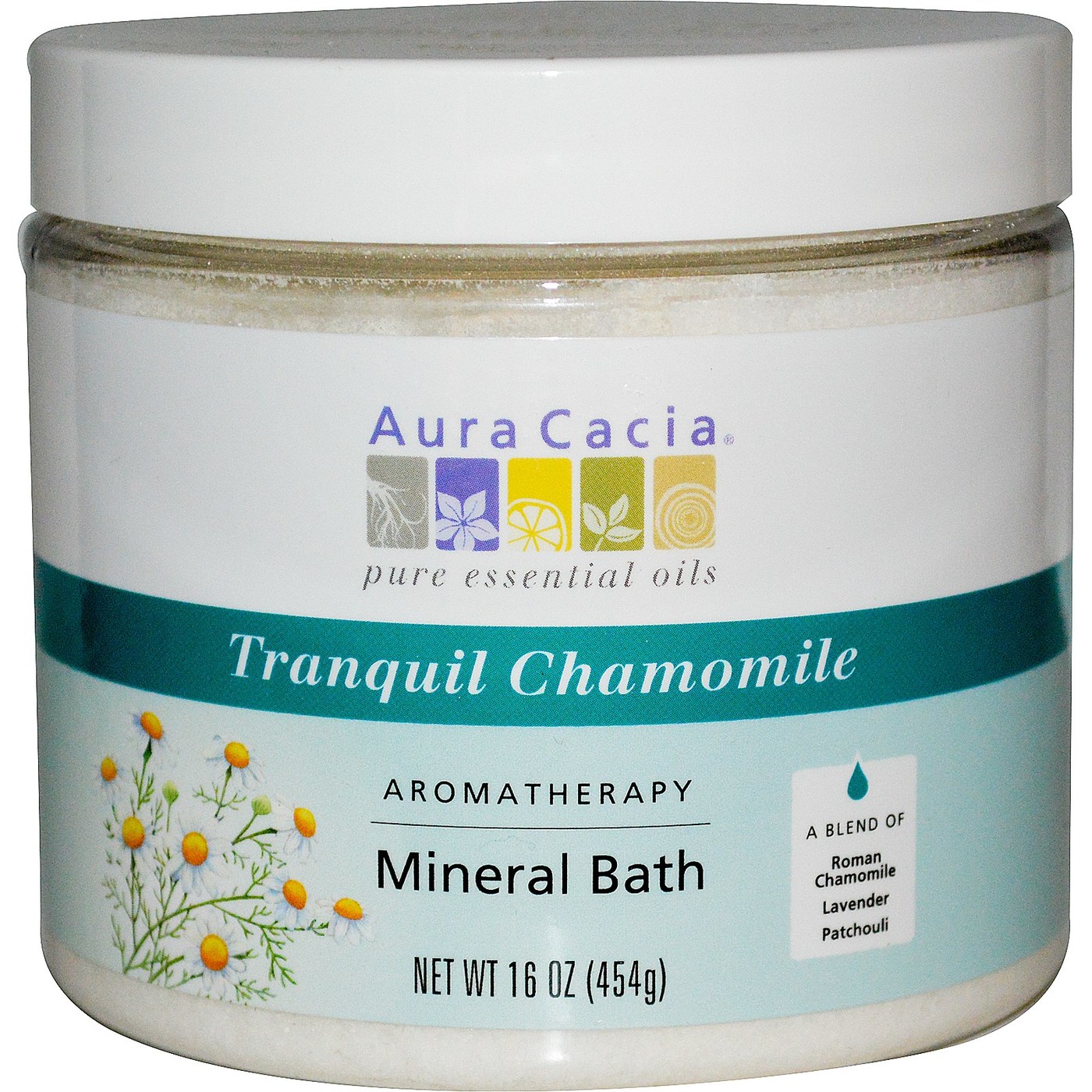 Comprar Aura Cacia Mineral Bath Tranquilidade 16 onças