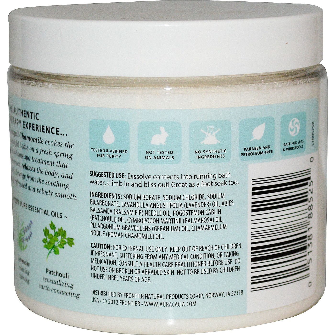 Comprar Aura Cacia Mineral Bath Tranquilidade 16 onças - Imagem 2