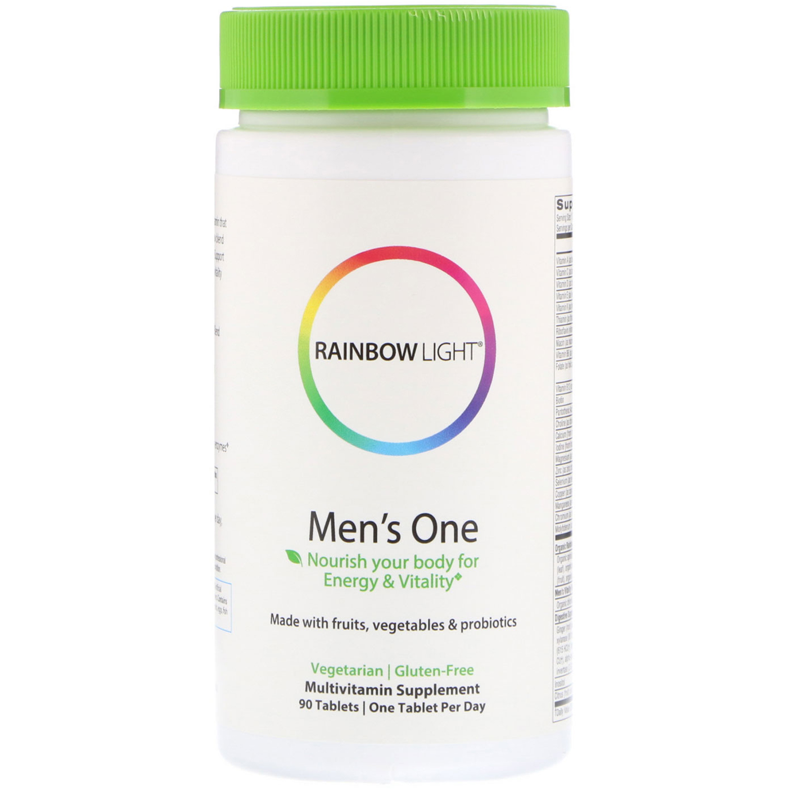 Comprar Rainbow Light, Men's One, 90 Comprimidos