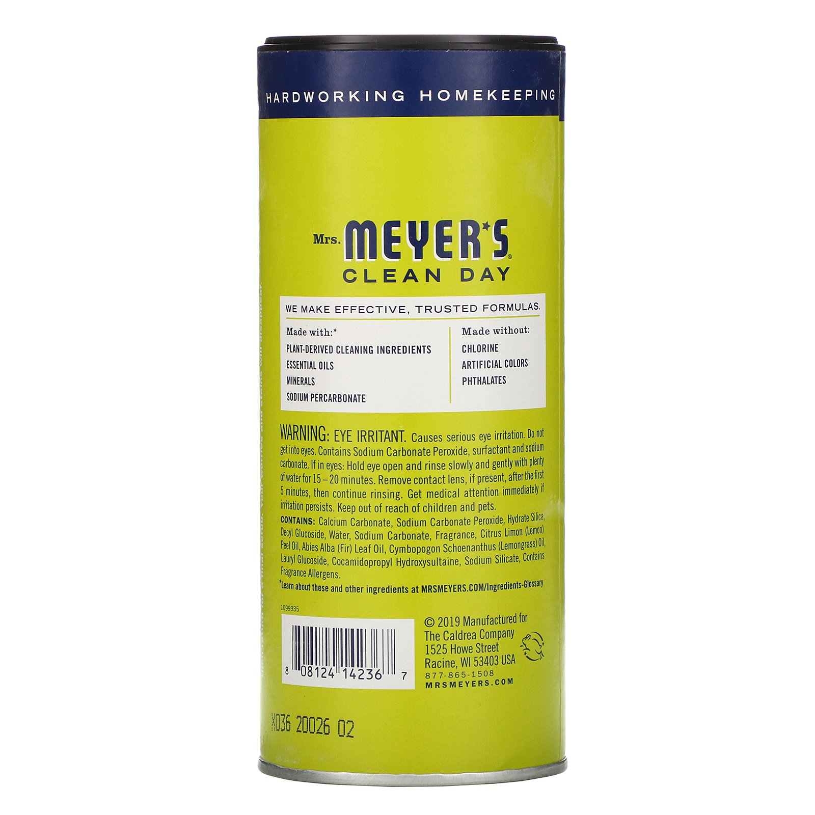 Comprar Mrs. Meyers Clean Day, Esponja de Superfícies, Aroma Limão Verbena, 11 oz (311g) - Imagem 2